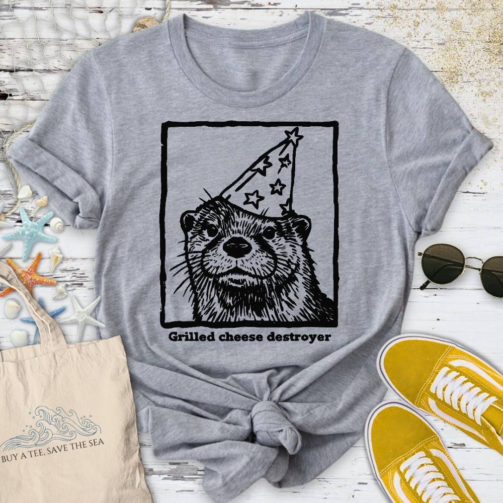Grilled Cheese Destroyer, Otter T-Shirt