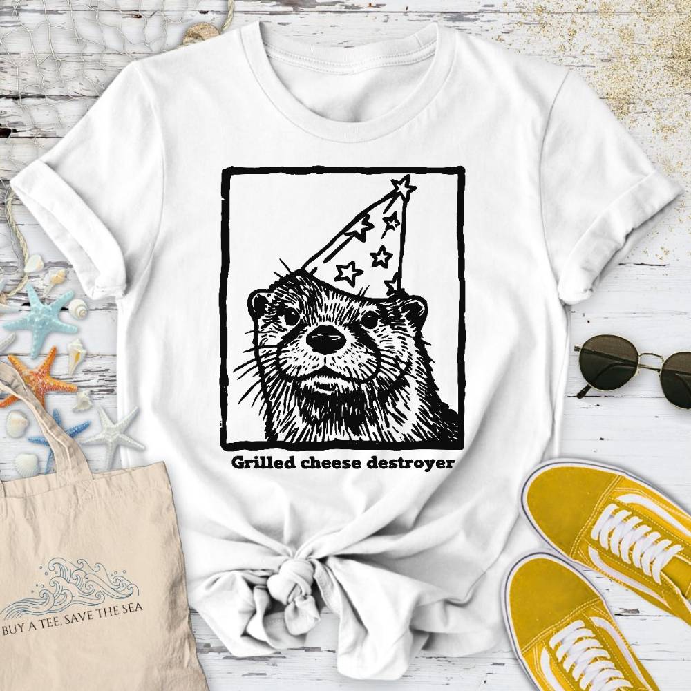 Grilled Cheese Destroyer, Otter T-Shirt