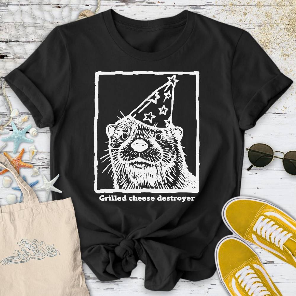 Grilled Cheese Destroyer, Otter T-Shirt