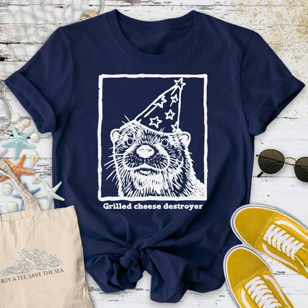 Grilled Cheese Destroyer, Otter T-Shirt