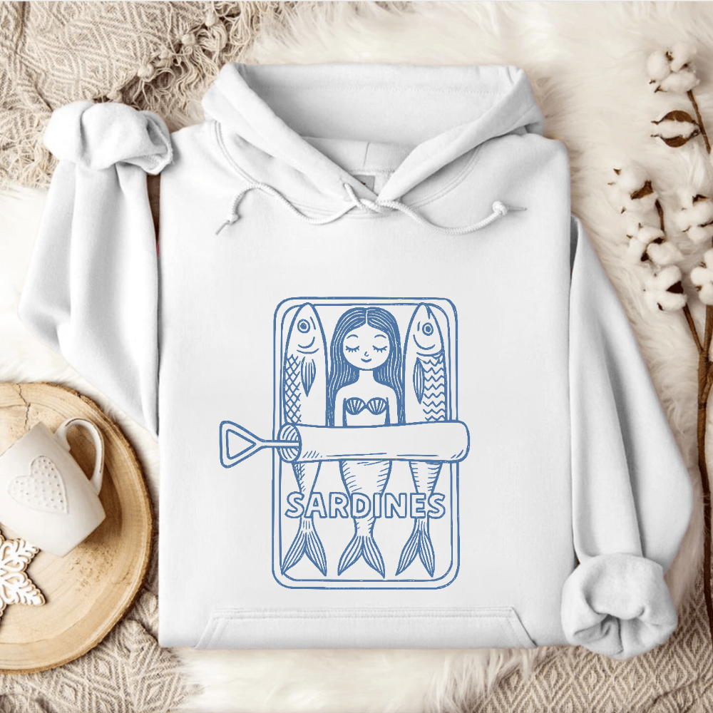 Mermaid Sardines Hoodie