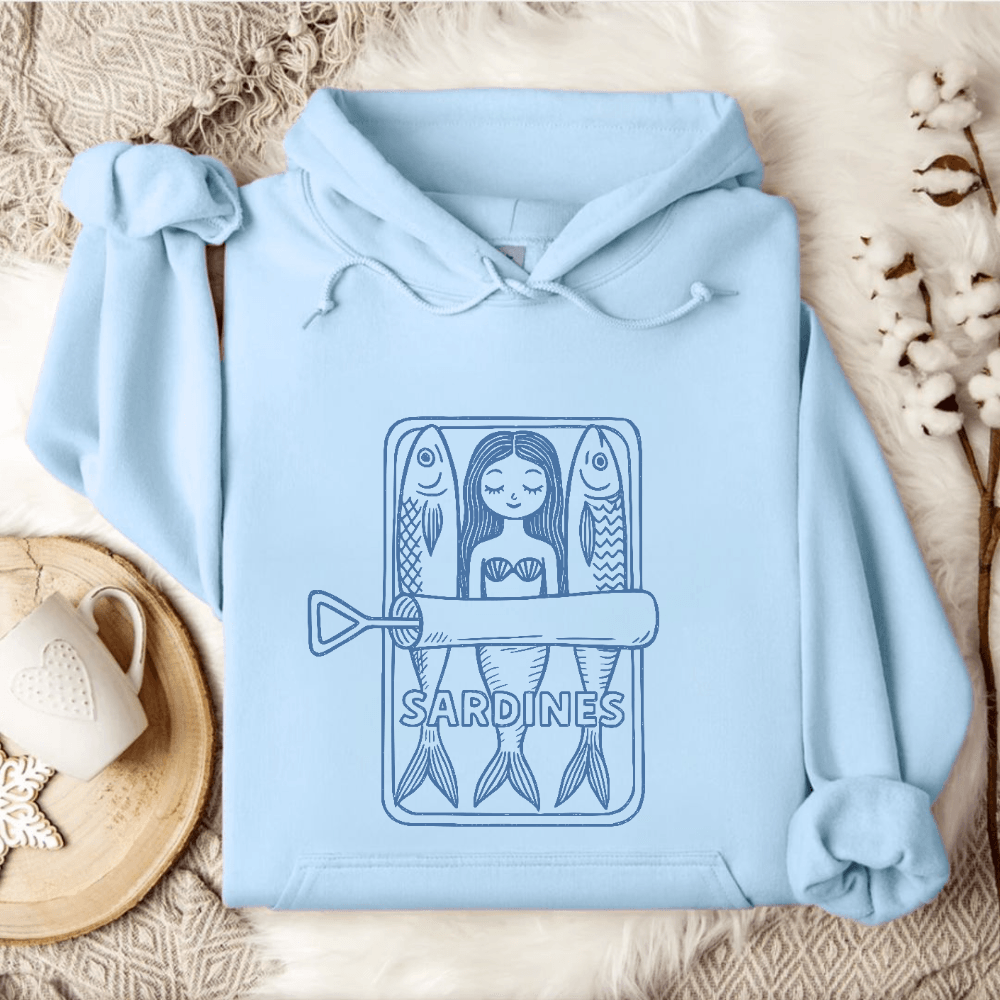 Mermaid Sardines Hoodie