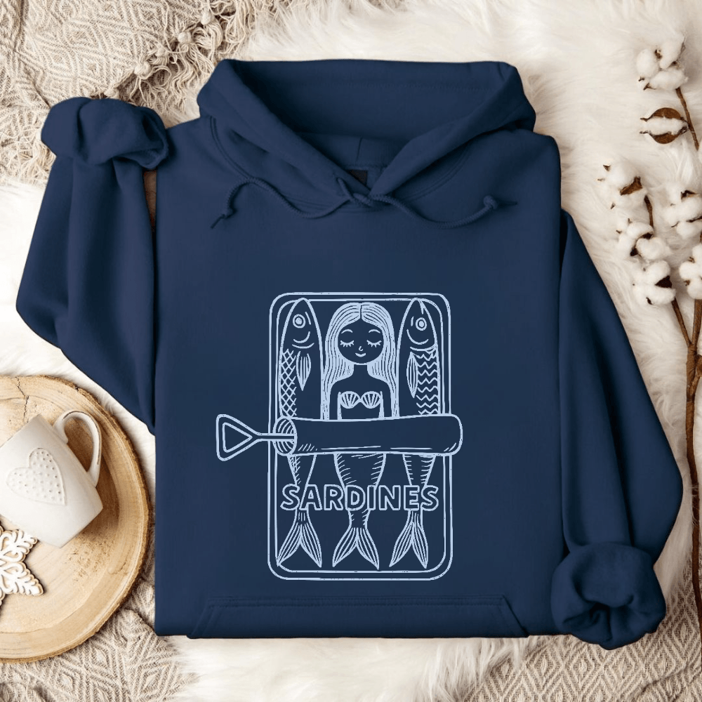 Mermaid Sardines Hoodie