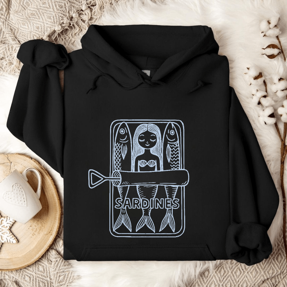 Mermaid Sardines Hoodie