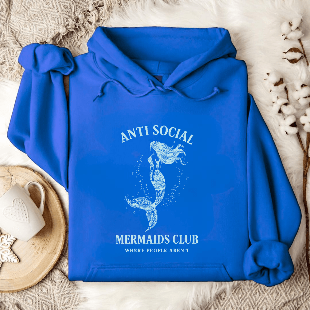 Anti Social Mermaids Club Hoodie
