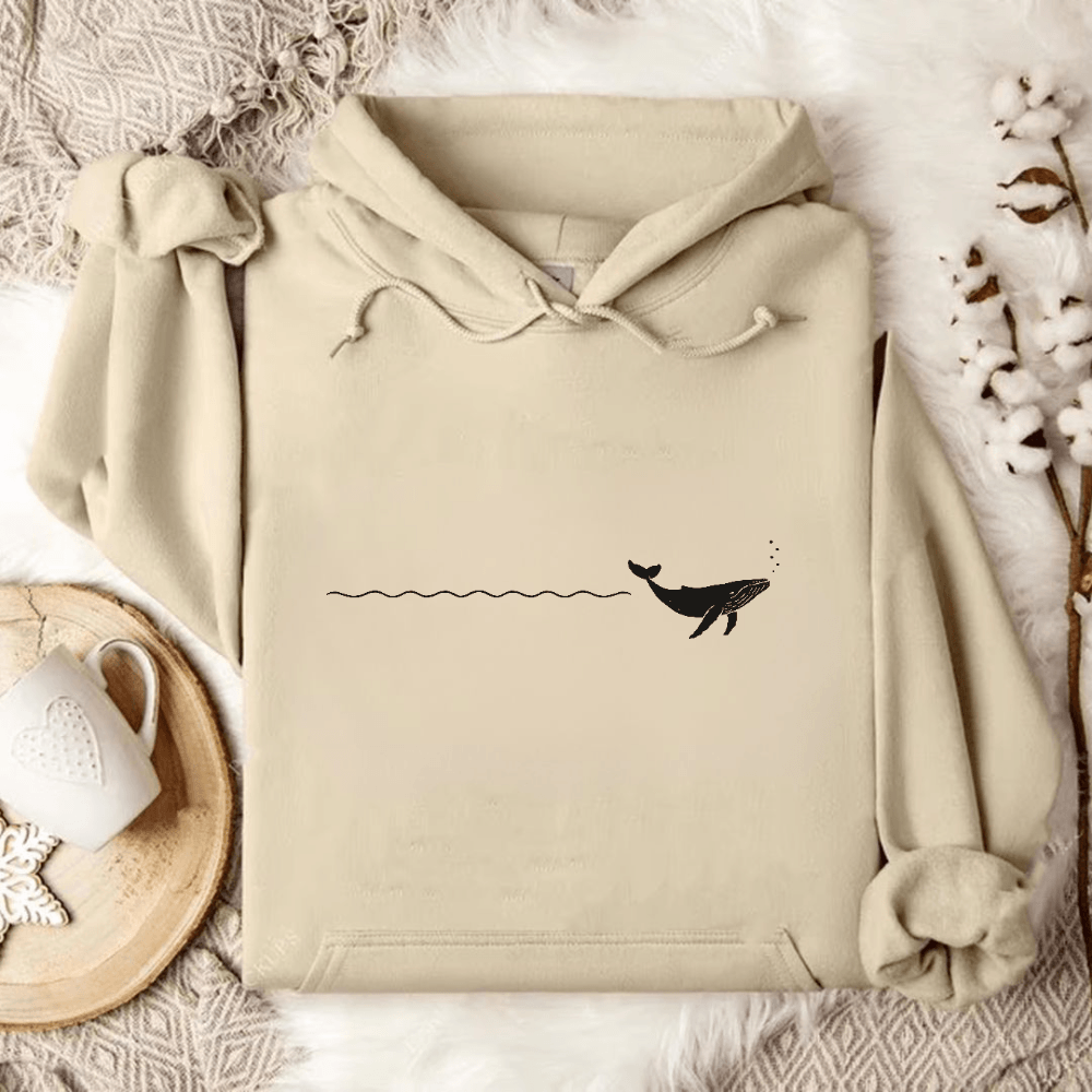 Whale Trail Hoodie