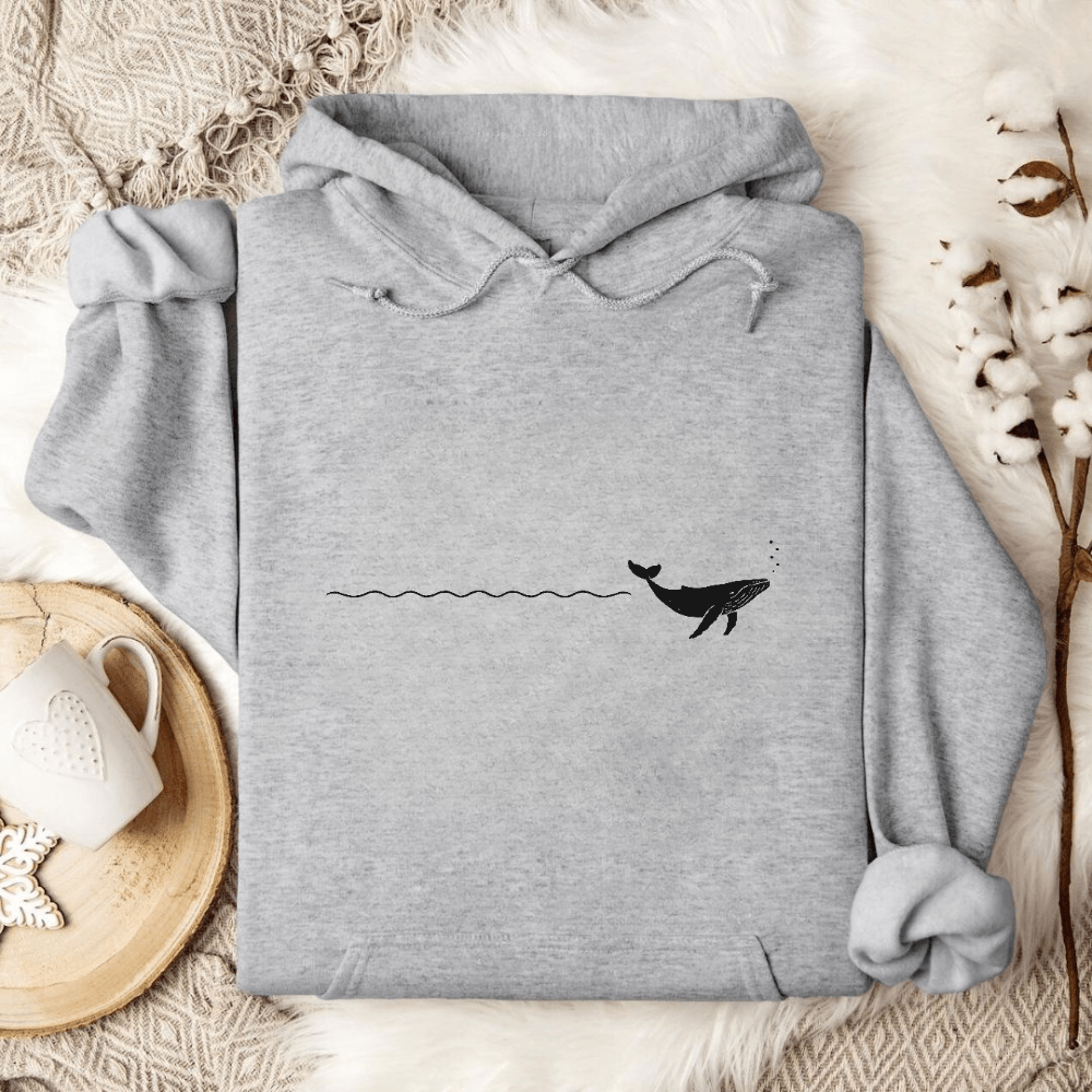 Whale Trail Hoodie