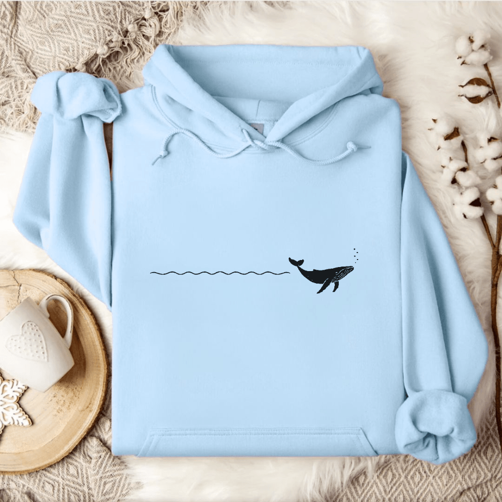 Whale Trail Hoodie