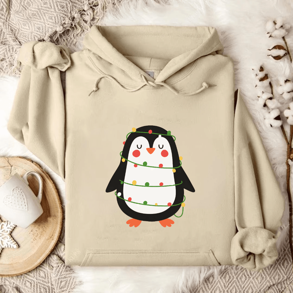 Christmas Penguin Hoodie