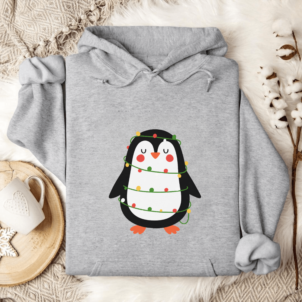Christmas Penguin Hoodie