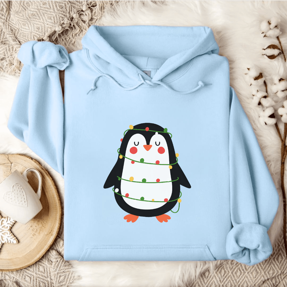 Christmas Penguin Hoodie