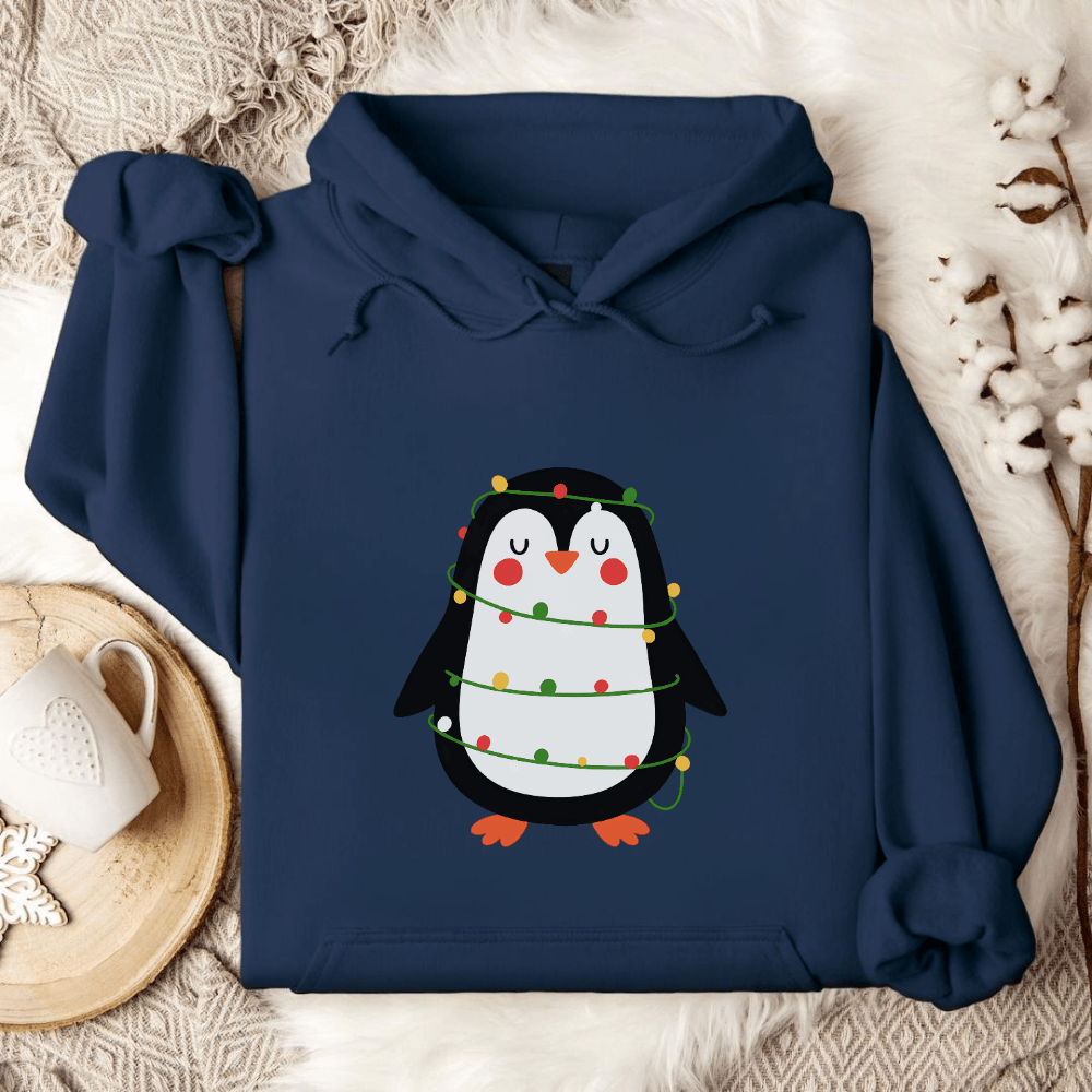 Christmas Penguin Hoodie
