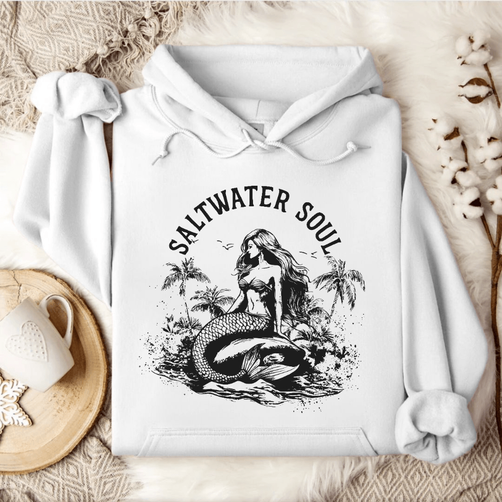 Saltwater Soul Mermaid Hoodie