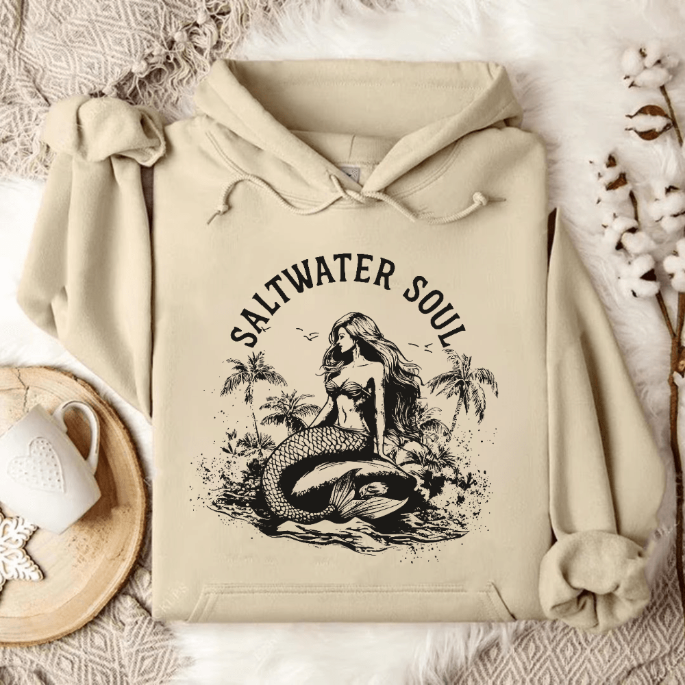 Saltwater Soul Mermaid Hoodie