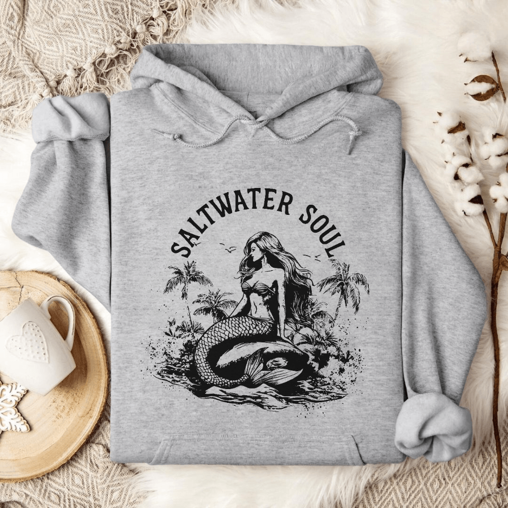 Saltwater Soul Mermaid Hoodie