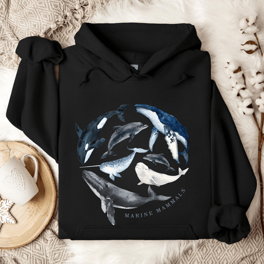 Marine Mammals Hoodie