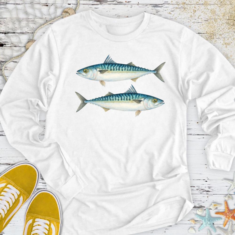 Mackerel Long Sleeve Tee