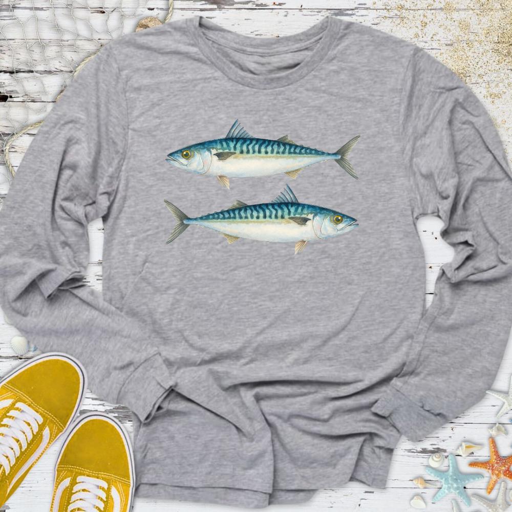 Mackerel Long Sleeve Tee
