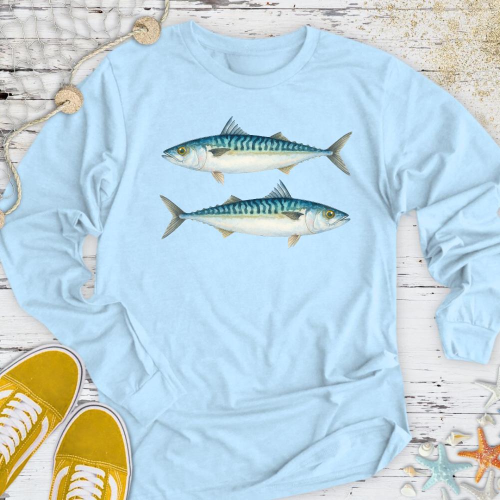 Mackerel Long Sleeve Tee