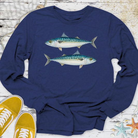 Mackerel Long Sleeve Tee