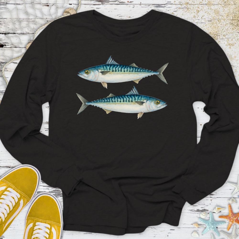Mackerel Long Sleeve Tee