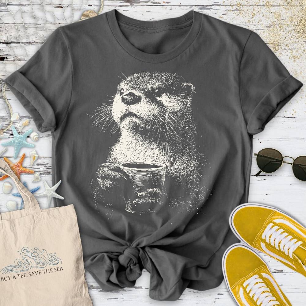 Coffee Otter T-Shirt