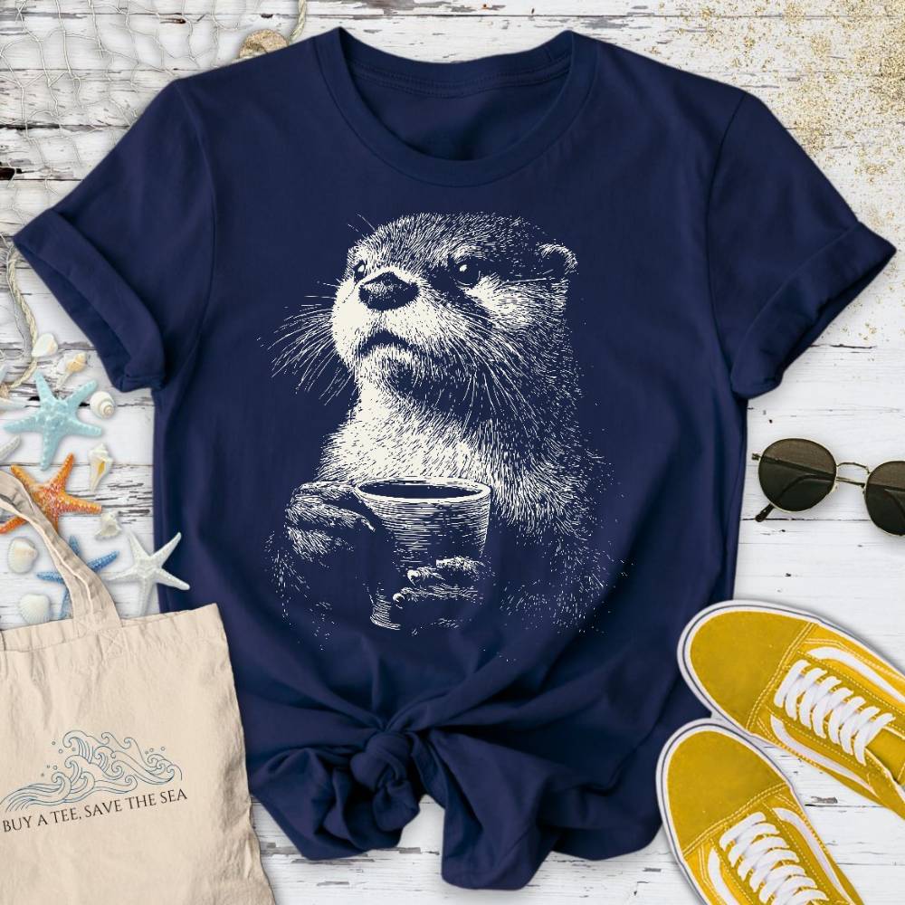 Coffee Otter T-Shirt