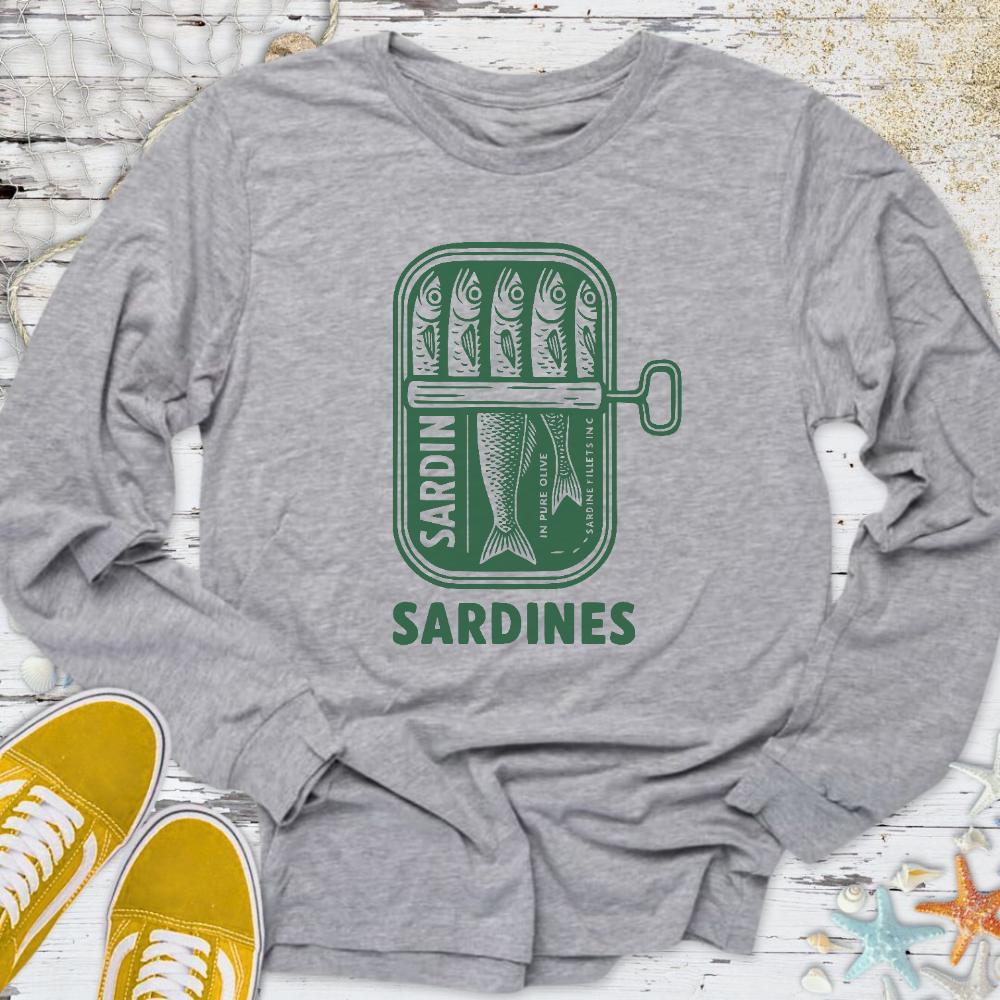 Sardines Long Sleeve Tee