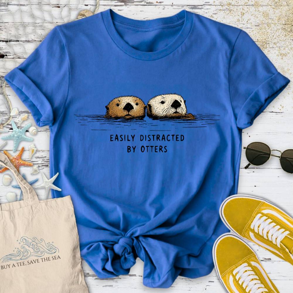 Distracted By Otters T-Shirt