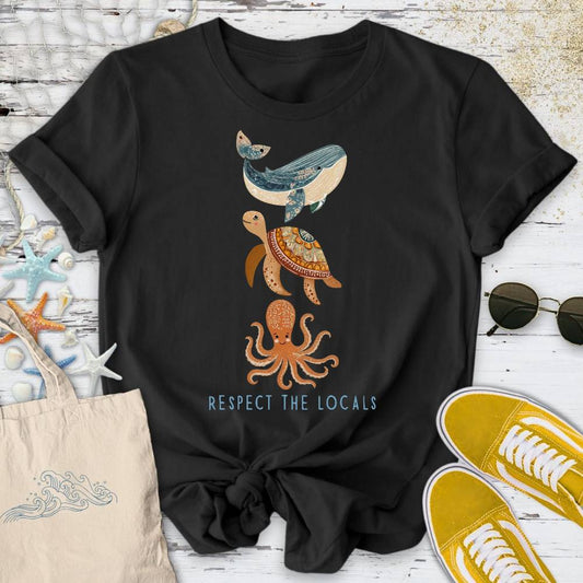 Respect The Ocean Locals T-Shirt