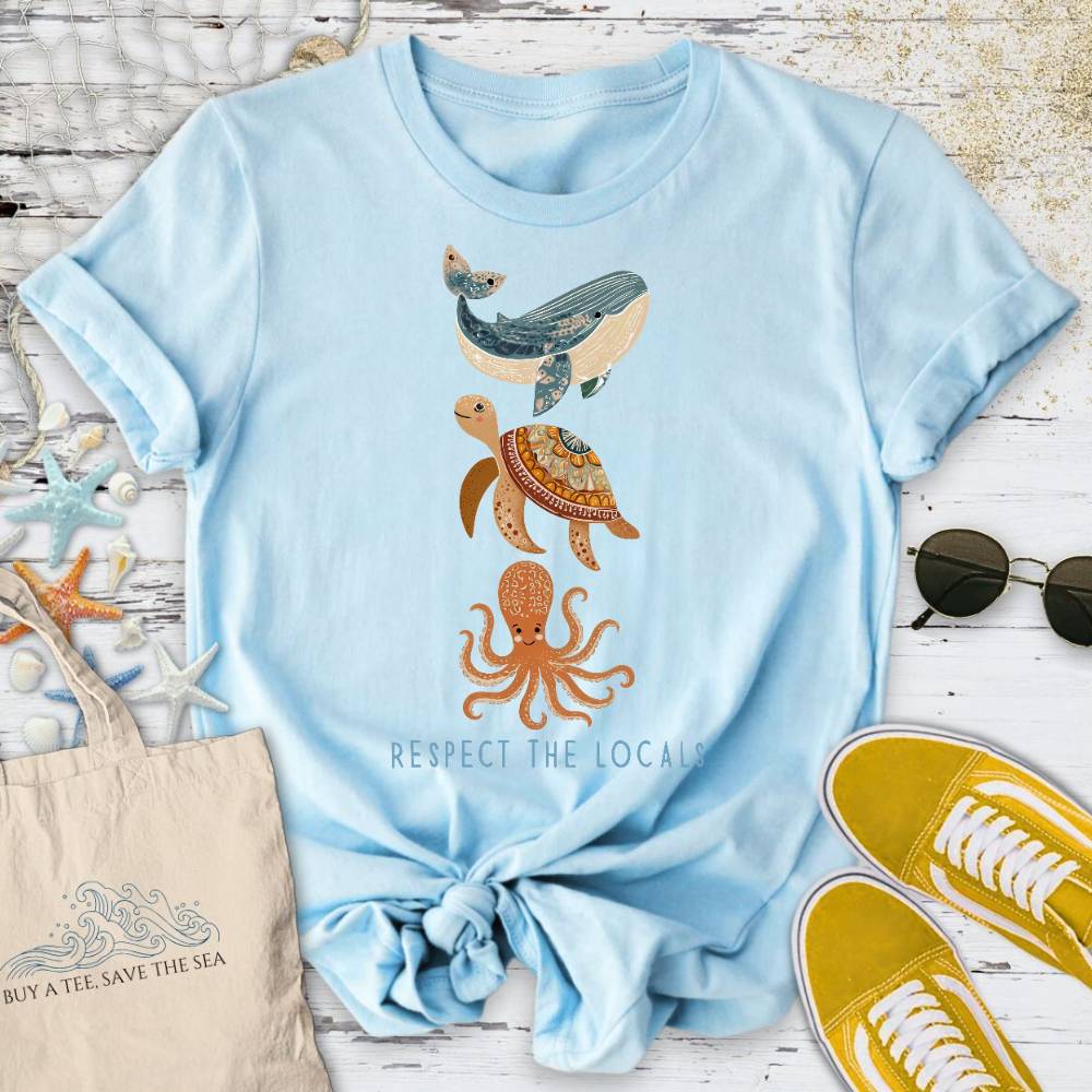Respect The Ocean Locals T-Shirt
