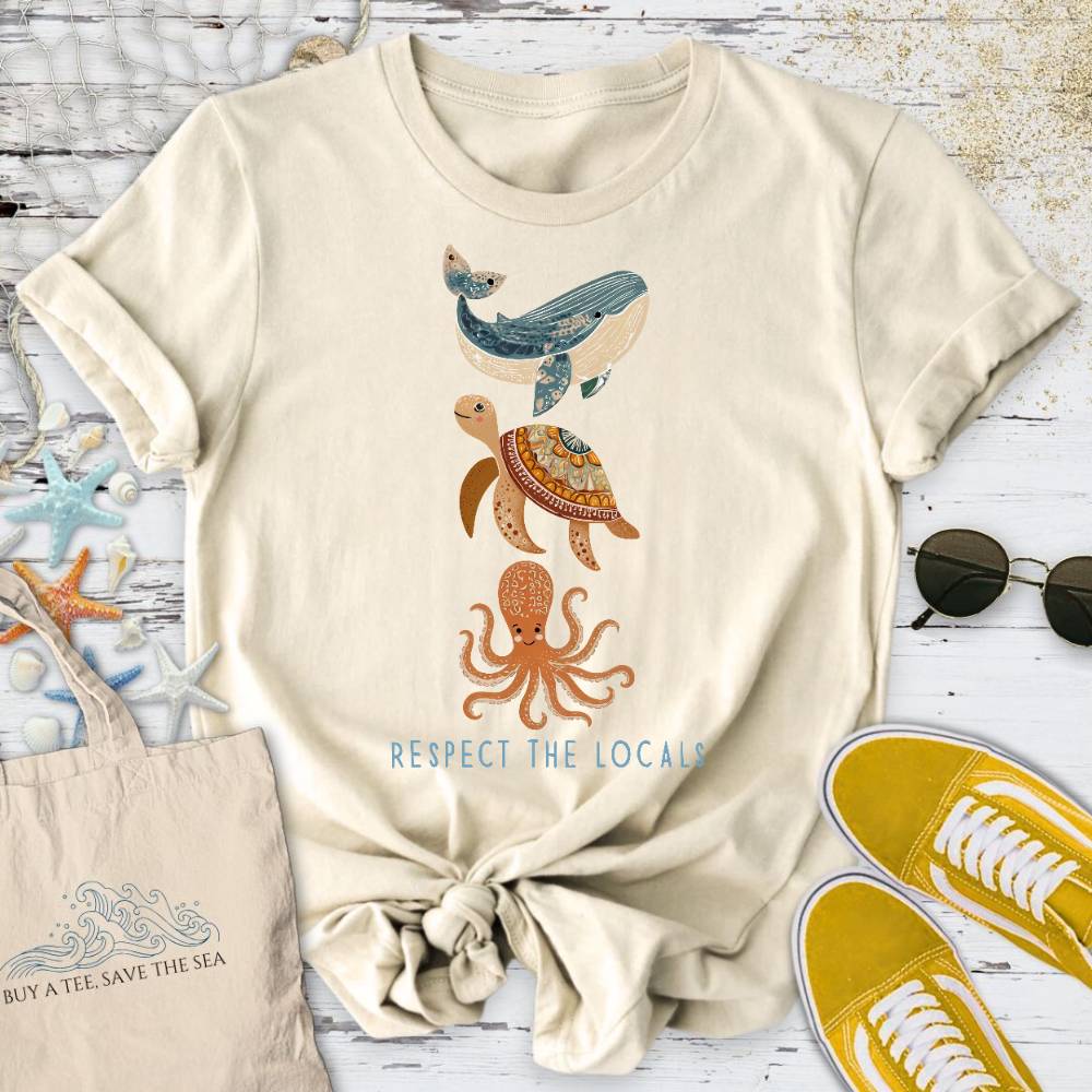 Respect The Ocean Locals T-Shirt