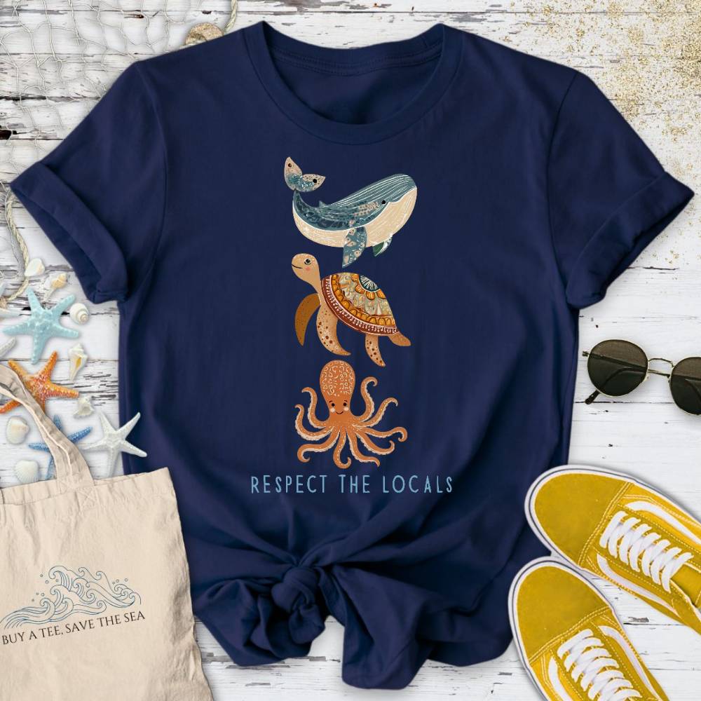 Respect The Ocean Locals T-Shirt