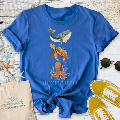 Respect The Ocean Locals T-Shirt