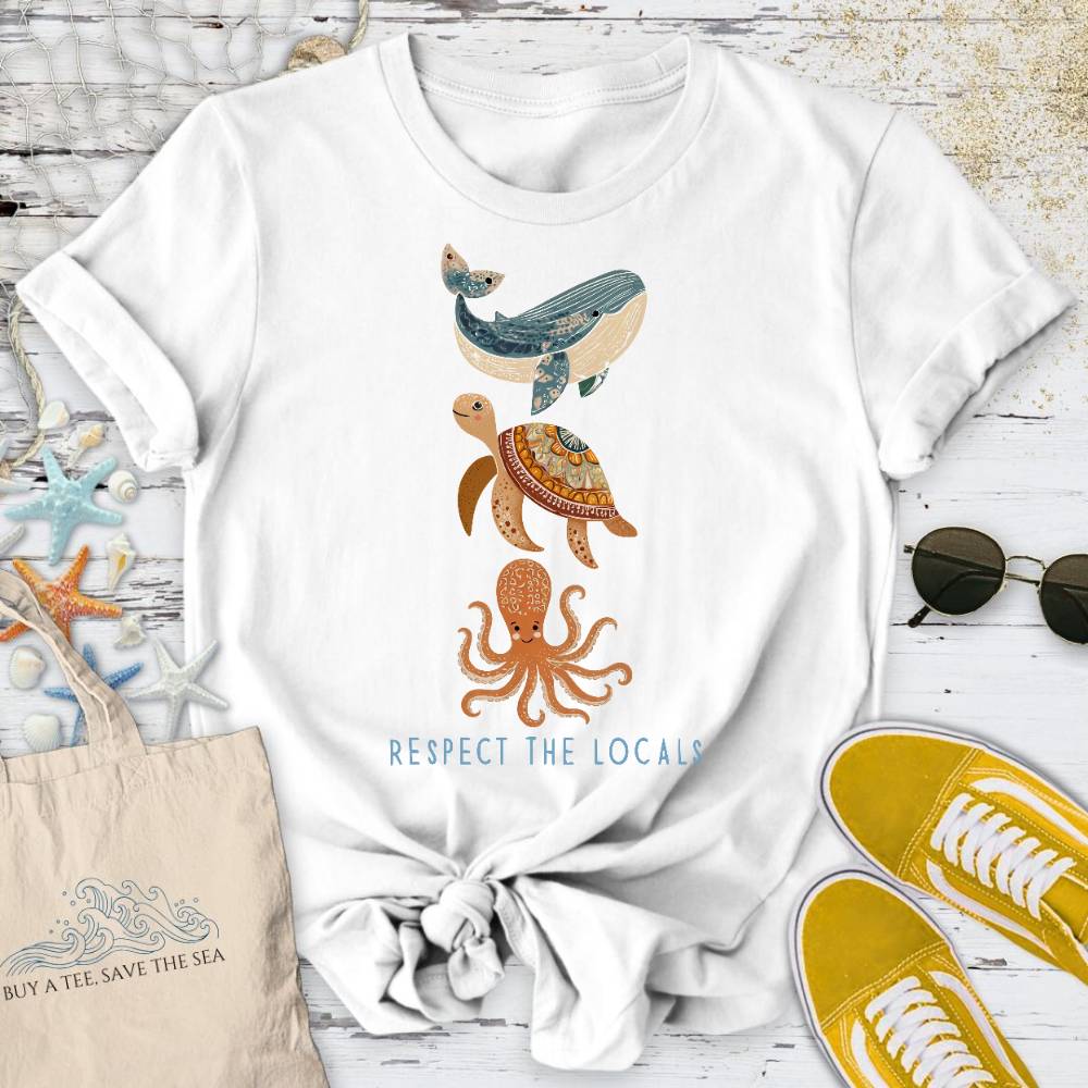 Respect The Ocean Locals T-Shirt