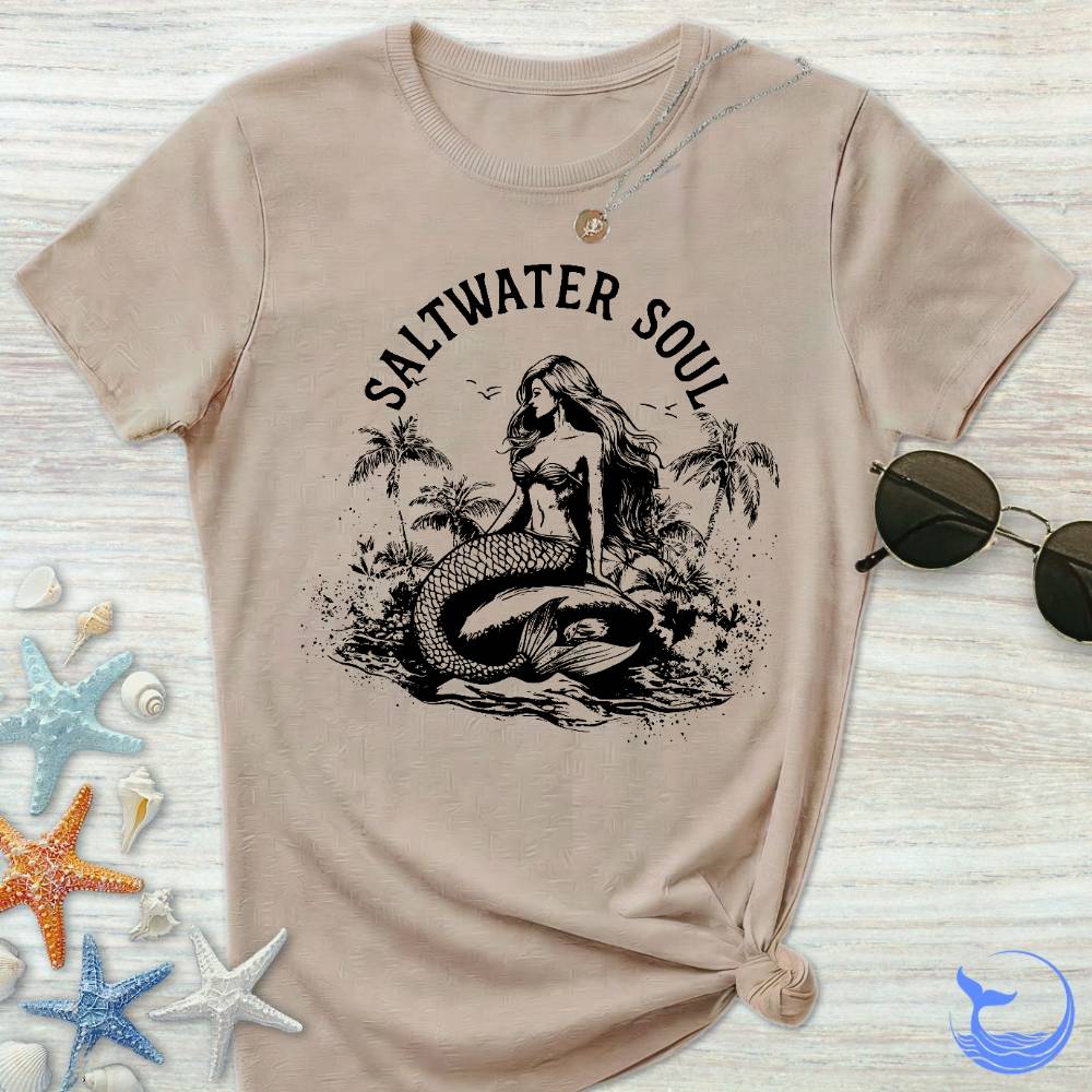 Saltwater Soul Mermaid Women's T-Shirt