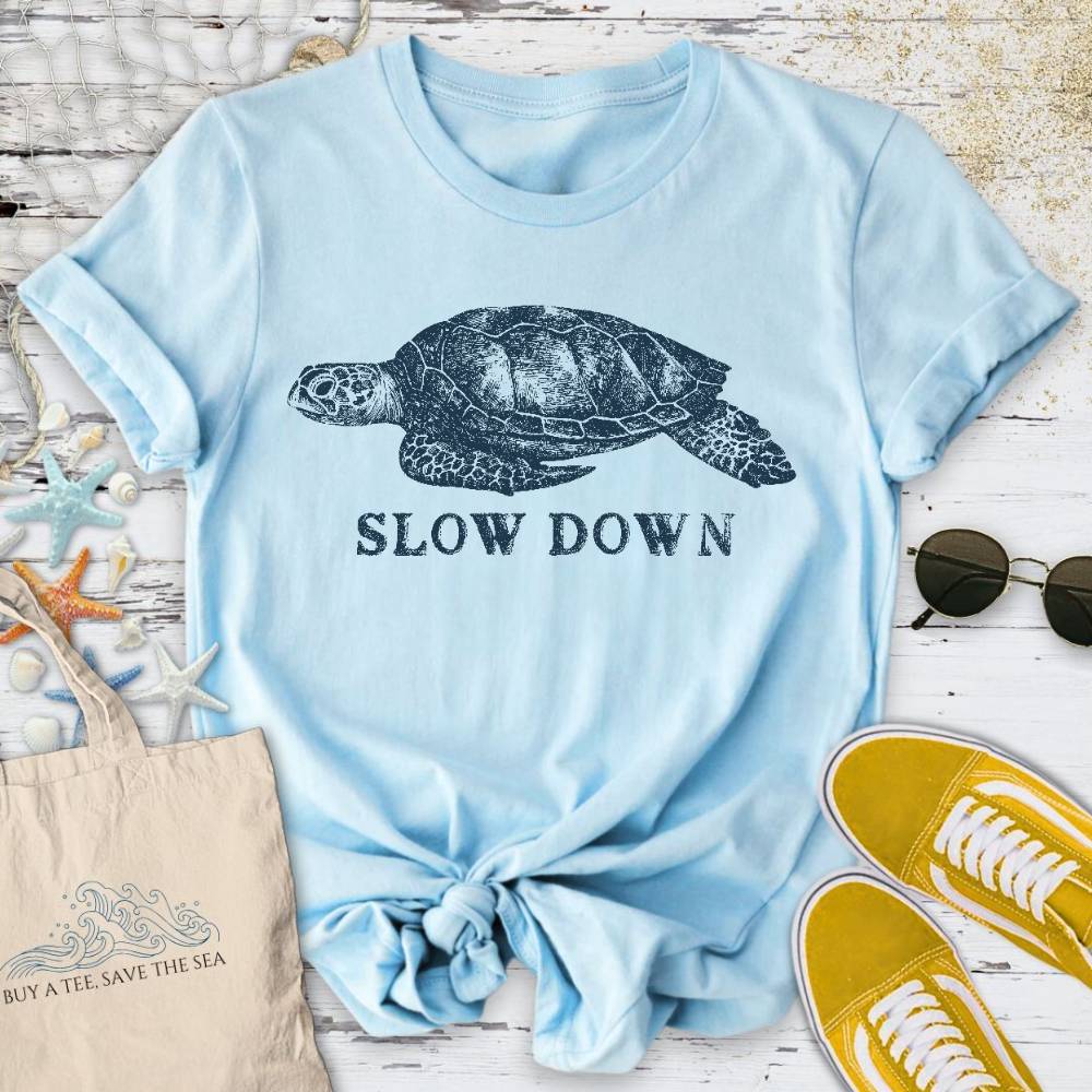 Slow Down Turtle T-Shirt