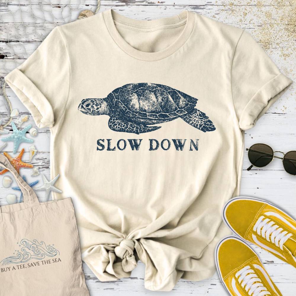 Slow Down Turtle T-Shirt