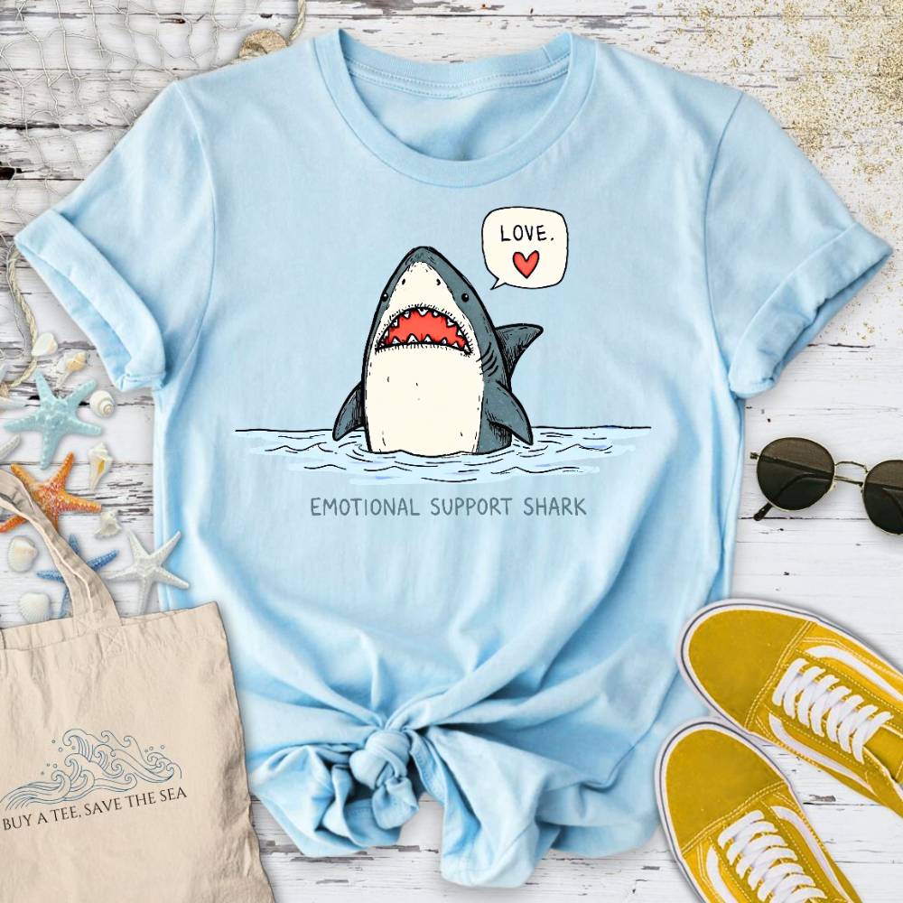 Emotional Support Shark T-Shirt
