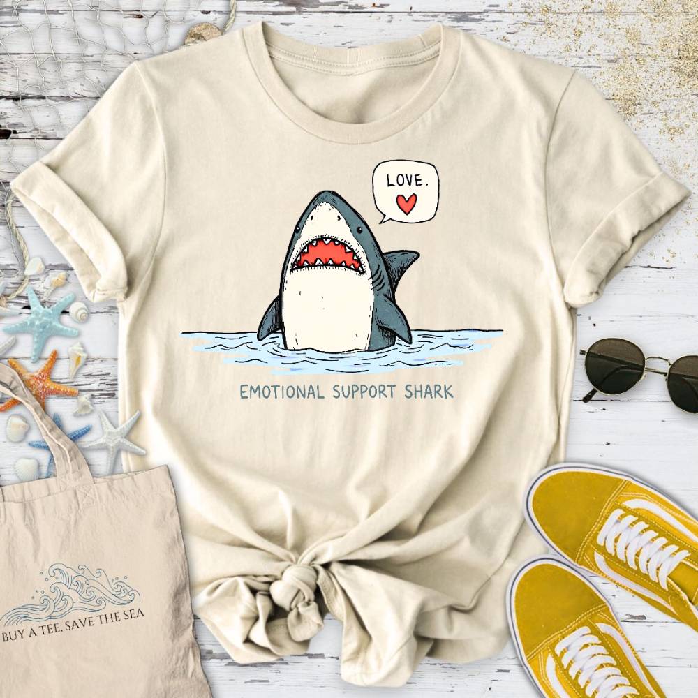 Emotional Support Shark T-Shirt