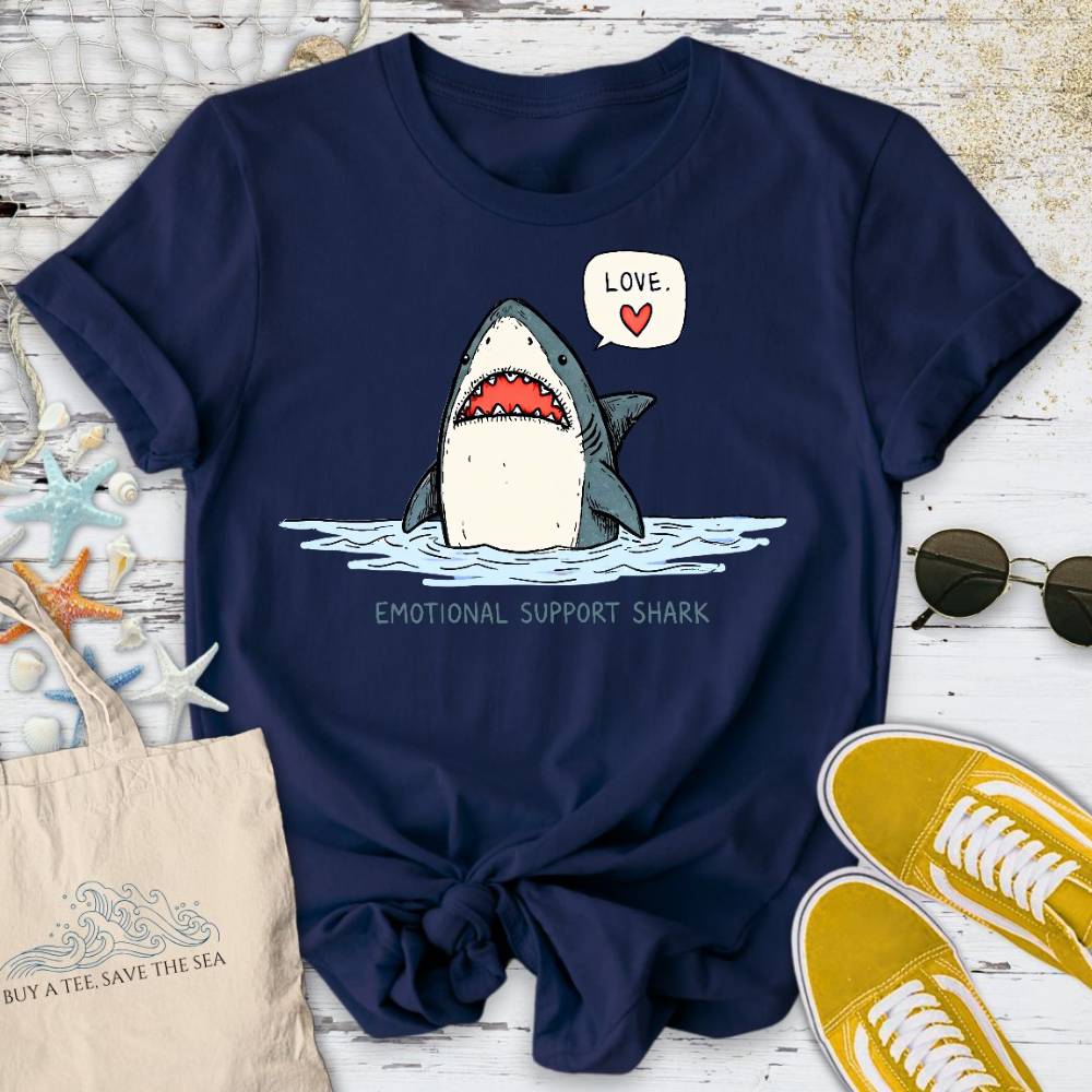 Emotional Support Shark T-Shirt