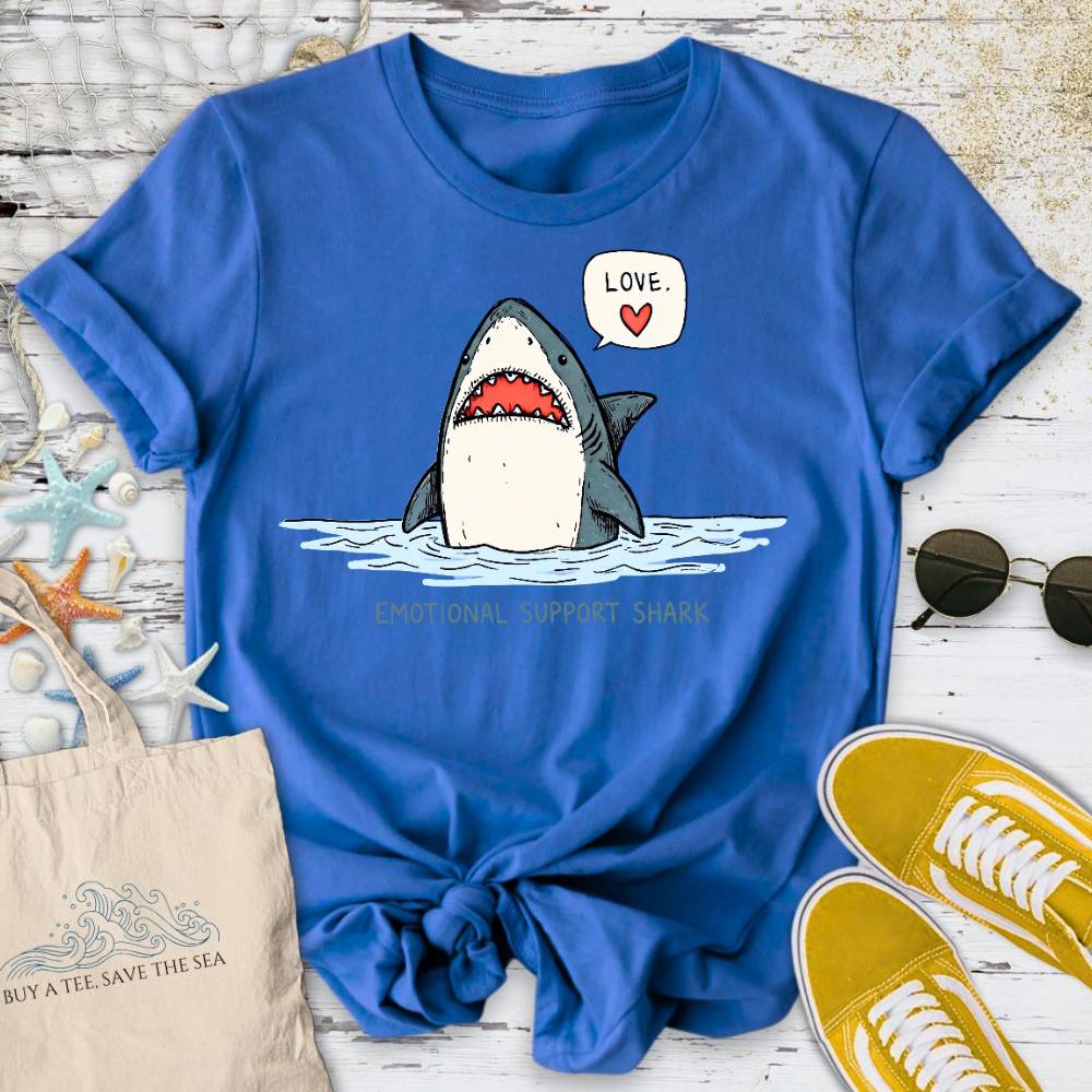 Emotional Support Shark T-Shirt