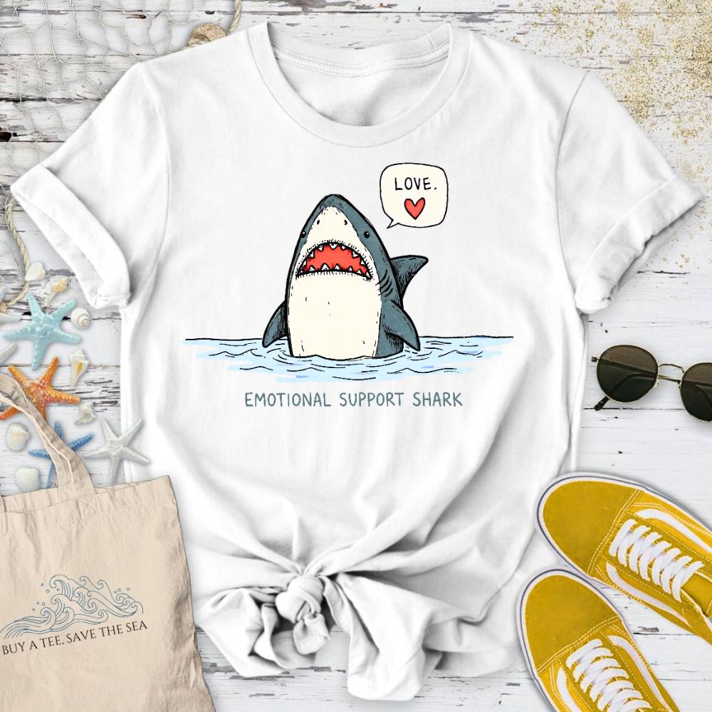 Emotional Support Shark T-Shirt