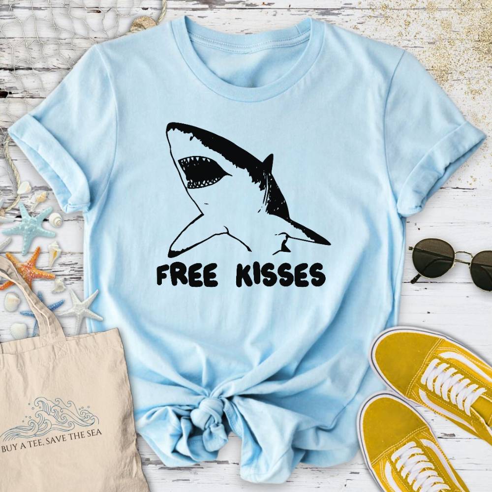 Free Kisses, Shark T-Shirt