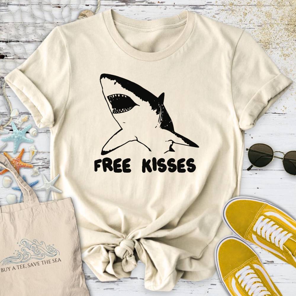 Free Kisses, Shark T-Shirt