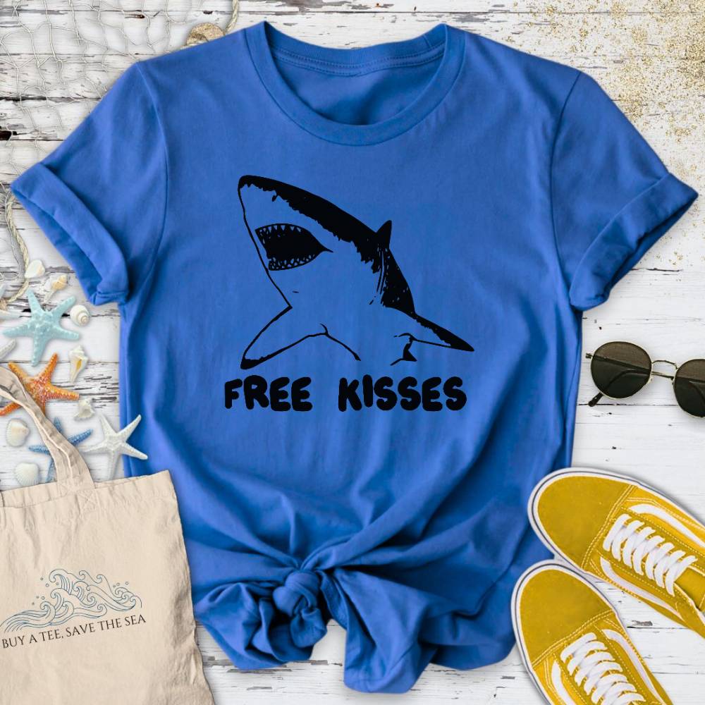 Free Kisses, Shark T-Shirt