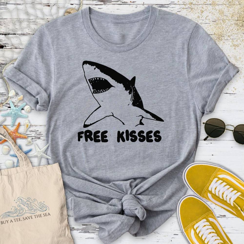 Free Kisses, Shark T-Shirt