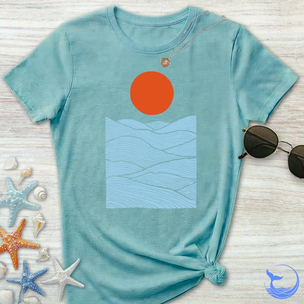 Sunset Over The Sea Women's T-Shirt