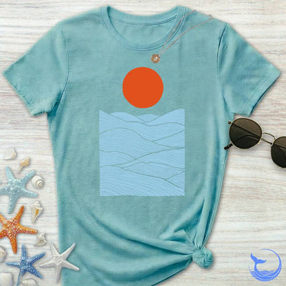 Sunset Over The Sea Women's T-Shirt