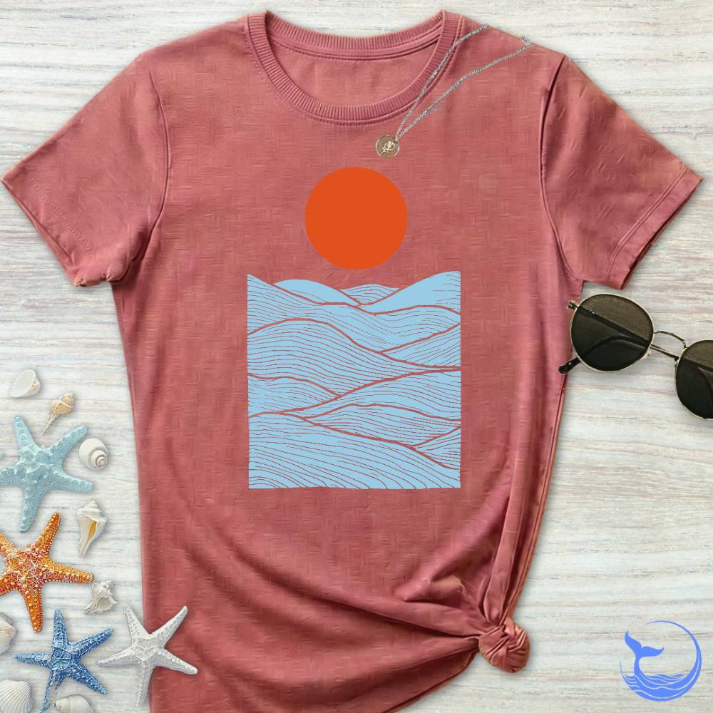 Sunset Over The Sea Women's T-Shirt
